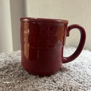 Longaberger Red Mug